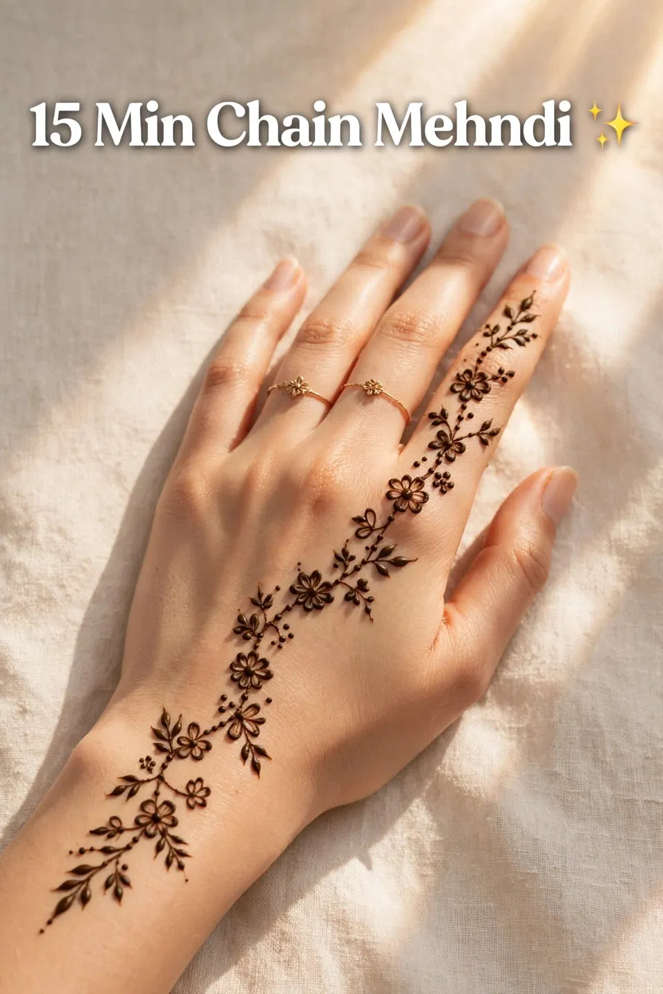 Minimal Simple Back Hand Mehndi Design (15)