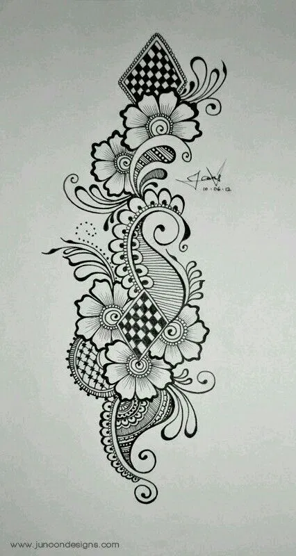 Mehndi Design with Gol Tikki (6)