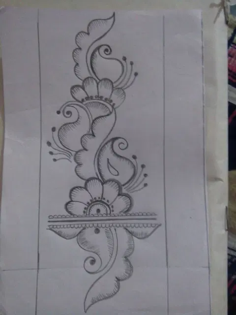 arabic simple mehndi design