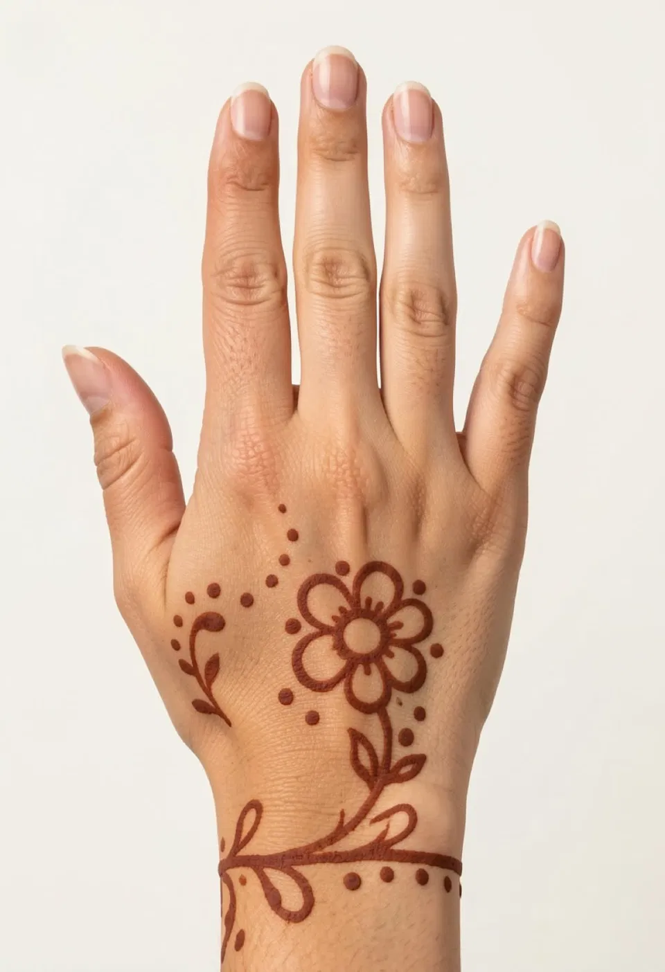 Bridal Simple Arm Mehndi Design