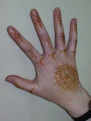 Simple Back Hand Mehndi Design