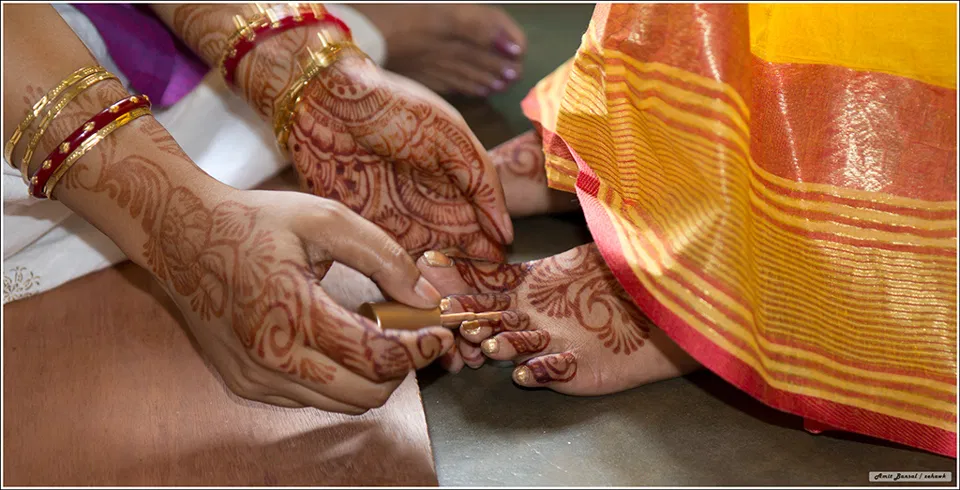Bridal Back Hand Mehndi Design