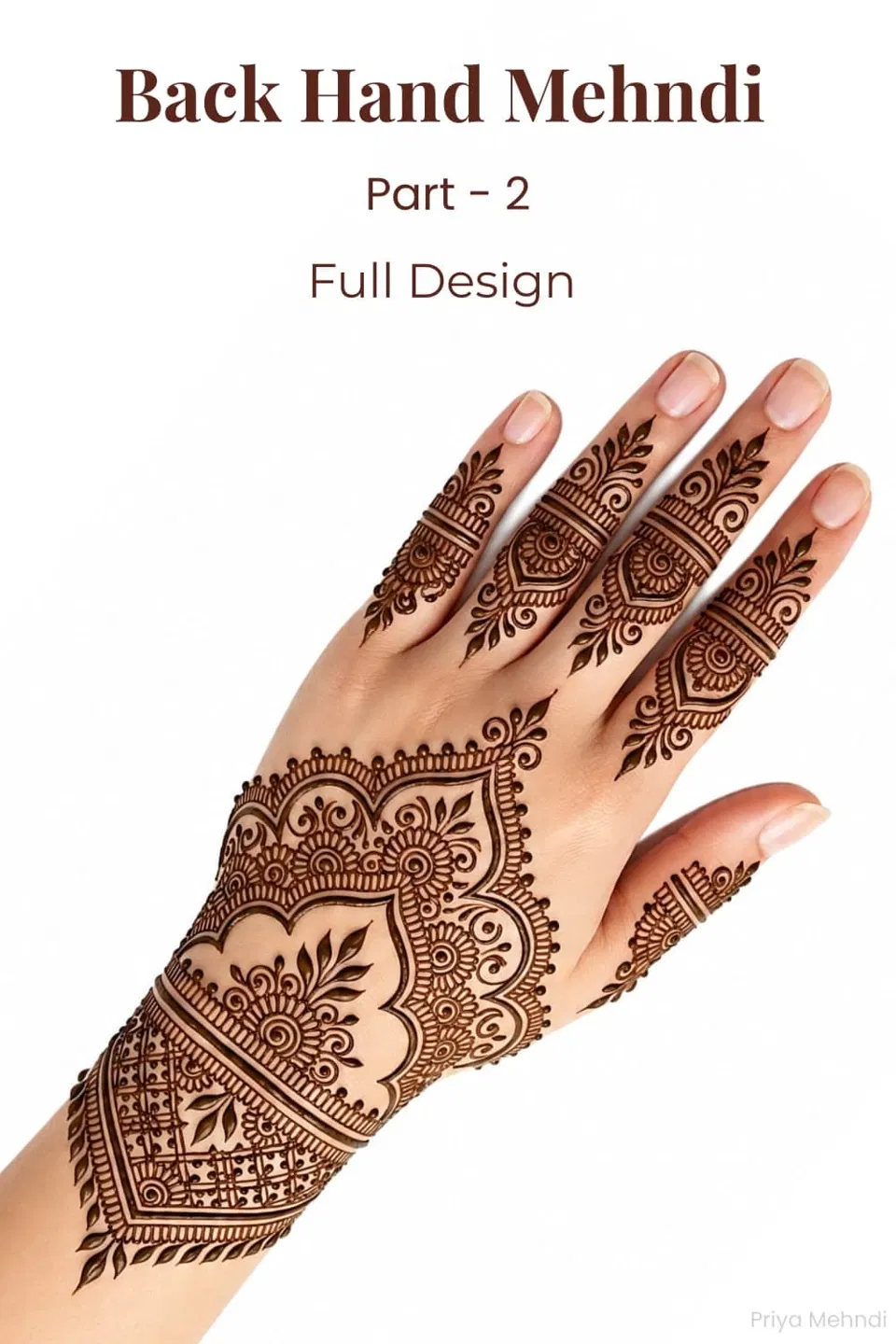 Arabic Royal Back Hand Mehndi Design (3)