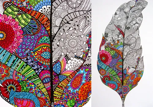Mehndi Design with Peacock