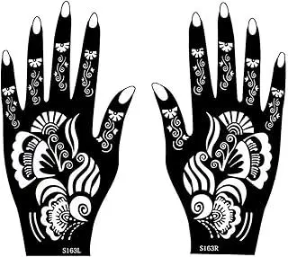 flower front hand mehndi design