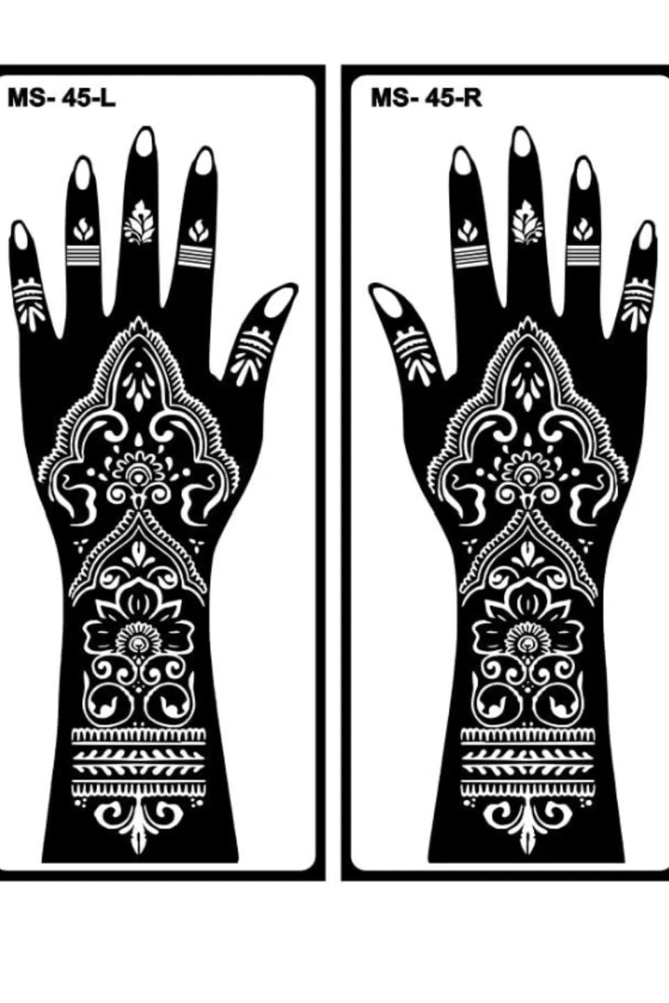 Simple Stylish Mehndi Design with Flowers