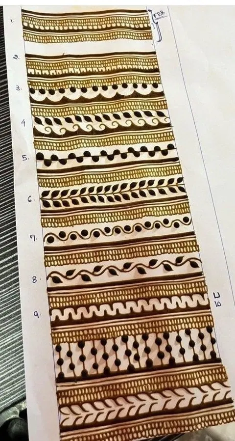 simple mehndi design