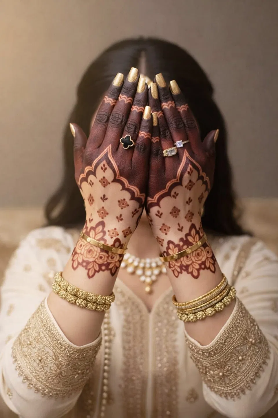 Bridal Simple Finger Mehndi Design for Eid (2)