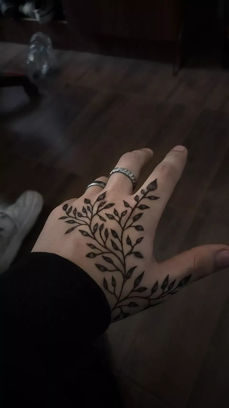 Arabic Simple Finger Mehndi Design (5)
