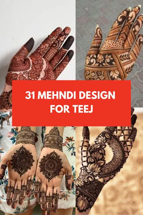 stylish circle back hand mehndi design