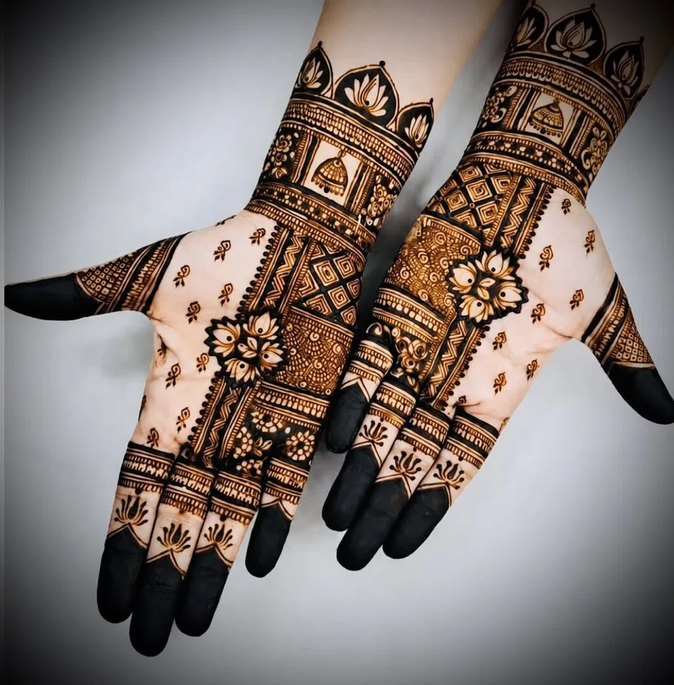 Bridal Royal Mehndi Design