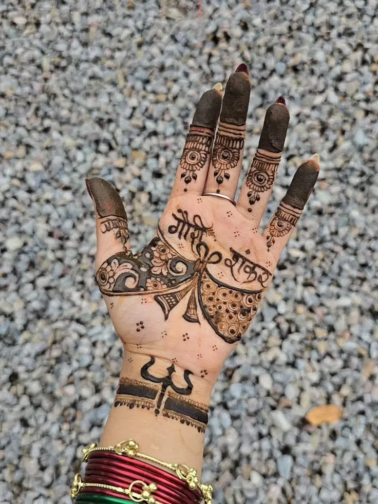Mehndi Design for Sawan
