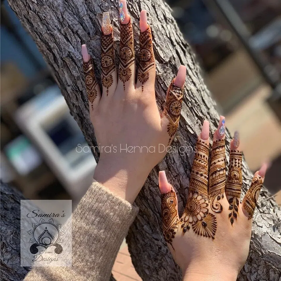 Finger Mehndi Design (6)