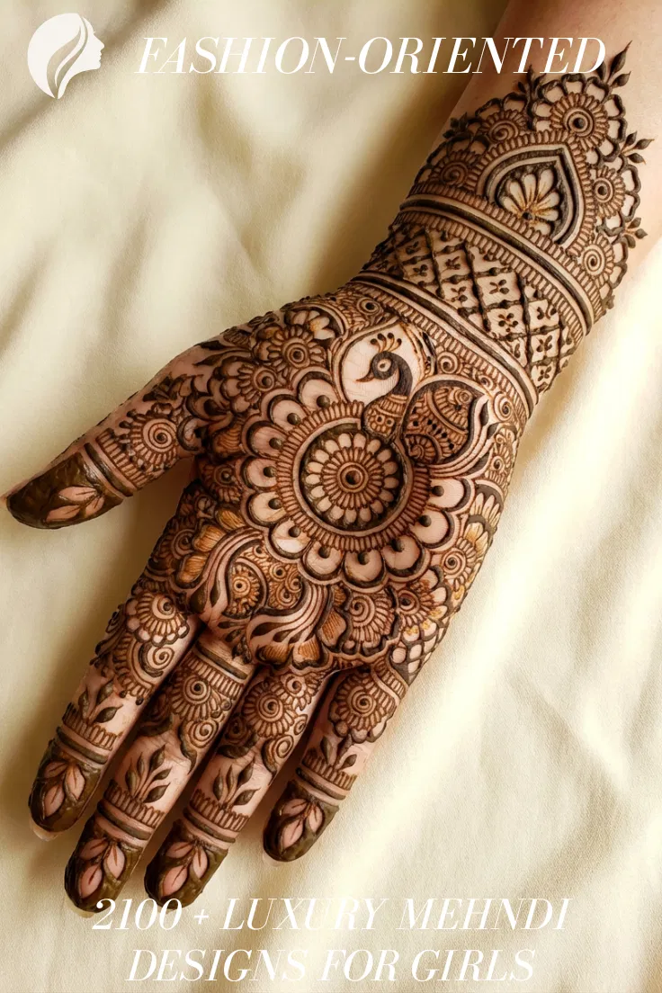 Aesthetic Bridal Foot Mehndi Design with Gol Tikki