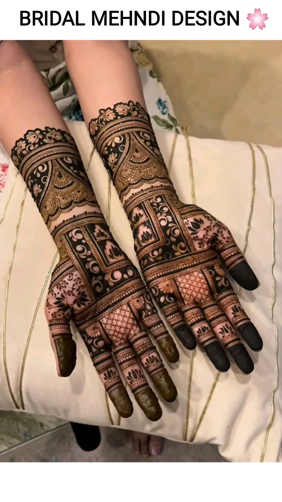 Bridal Indian Front Hand Mehndi Design with Figures (5)
