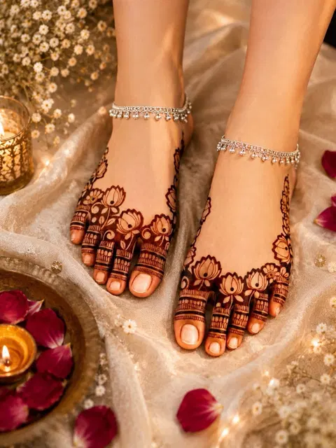 back hand mehndi design