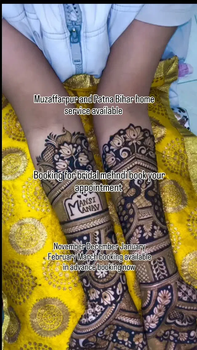 Mehndi Design with Figures