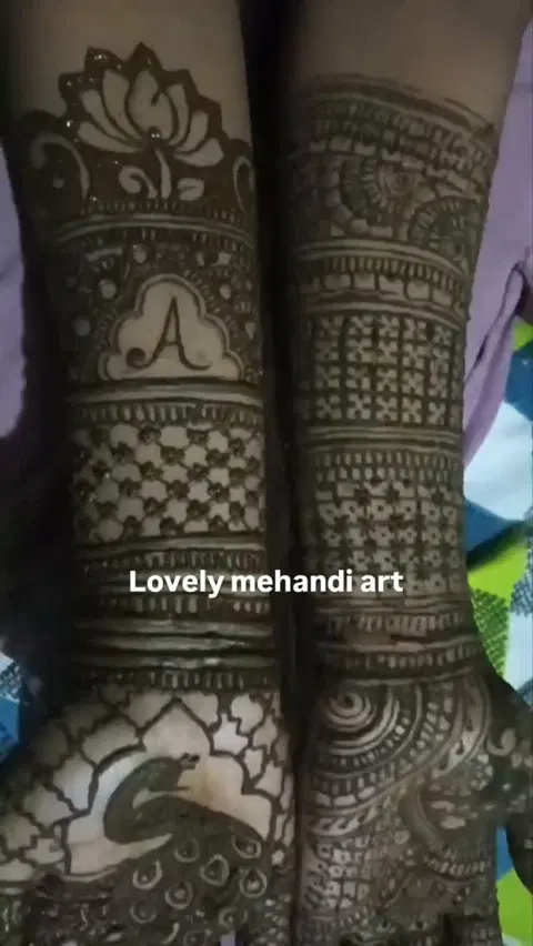 aesthetic bridal heart full hand mehndi design