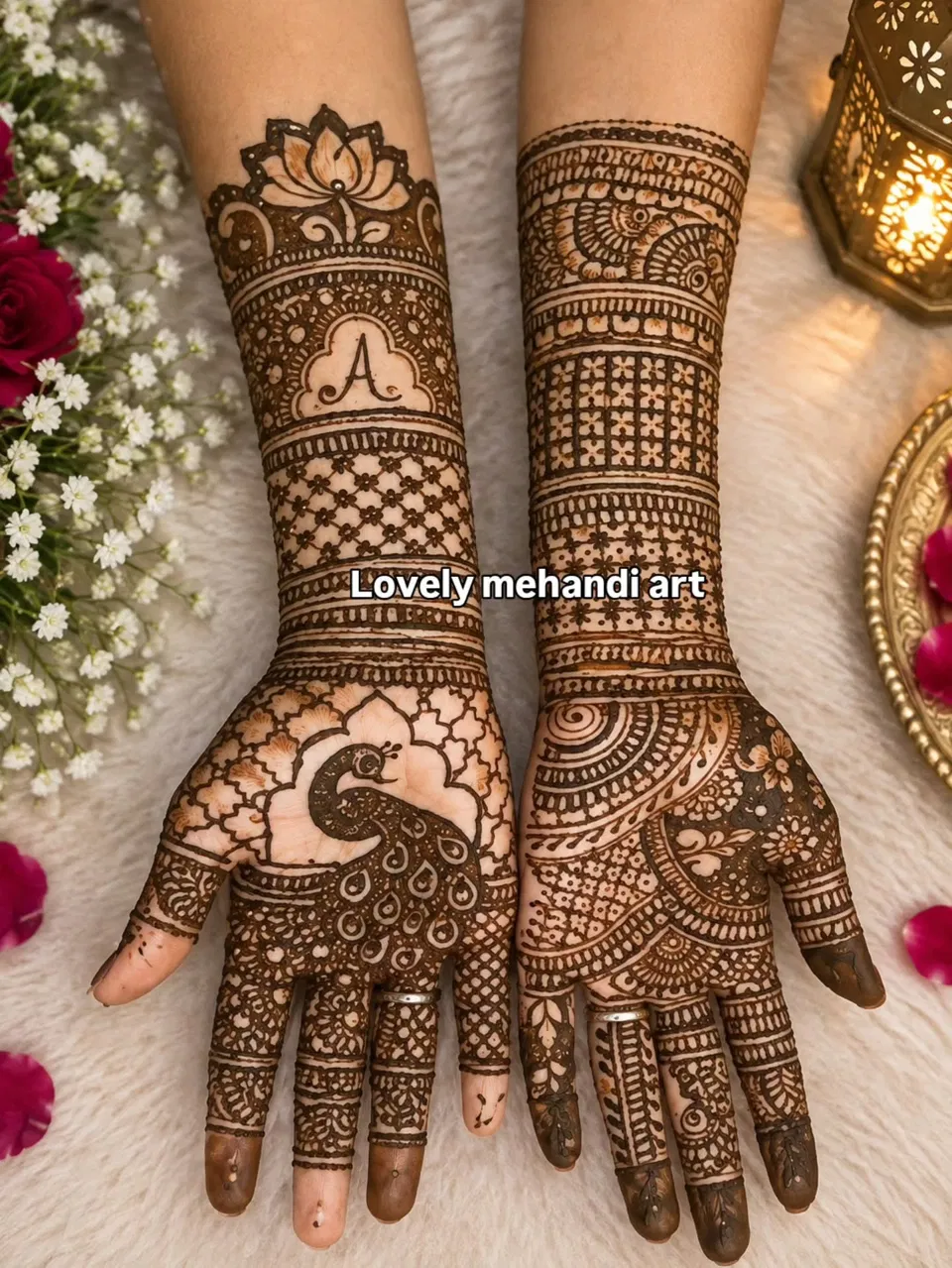 Front Hand Mehndi Design (2)