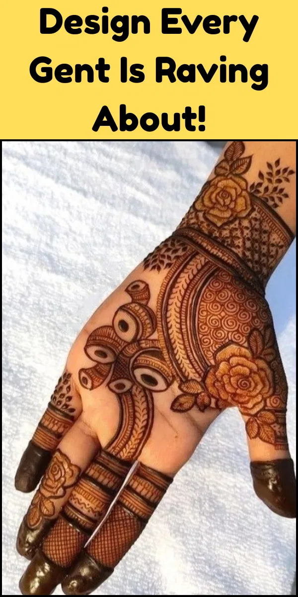 Front Hand Mehndi Design (5)