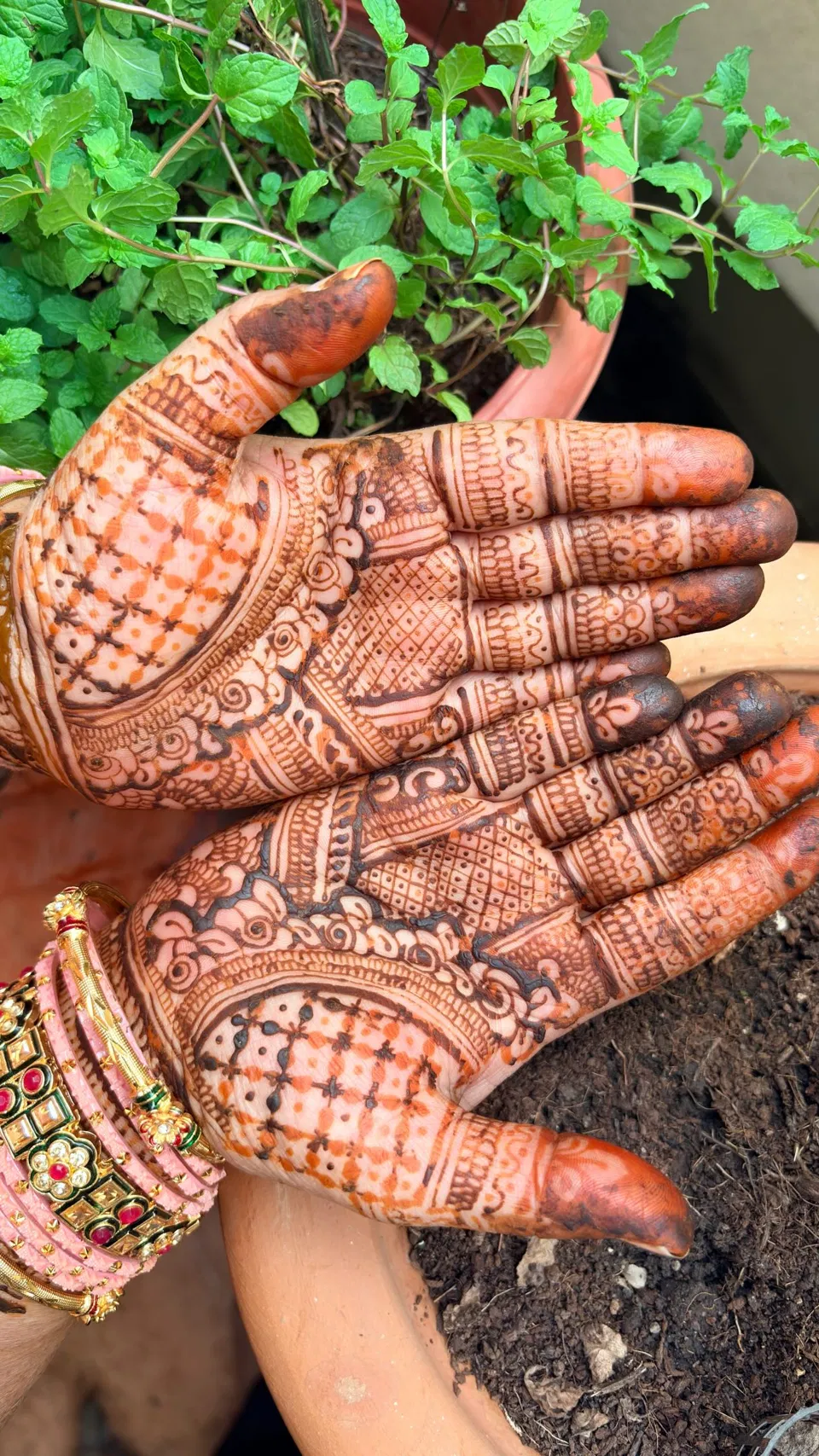 Back Hand Mehndi Design (2)