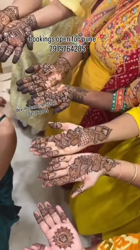 bridal figure mehndi design