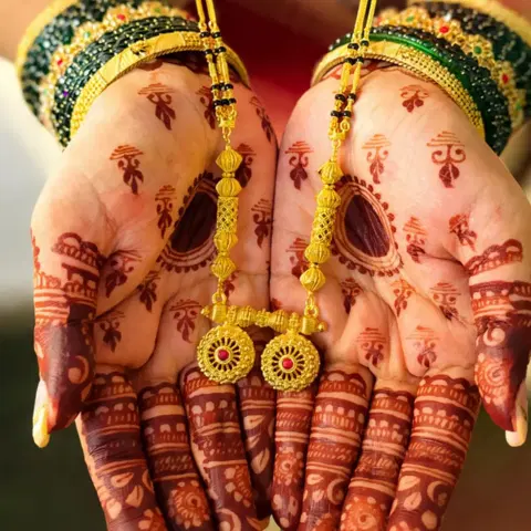 circle mehndi design