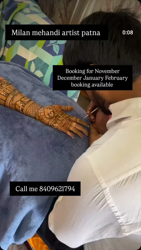 front hand mehndi design