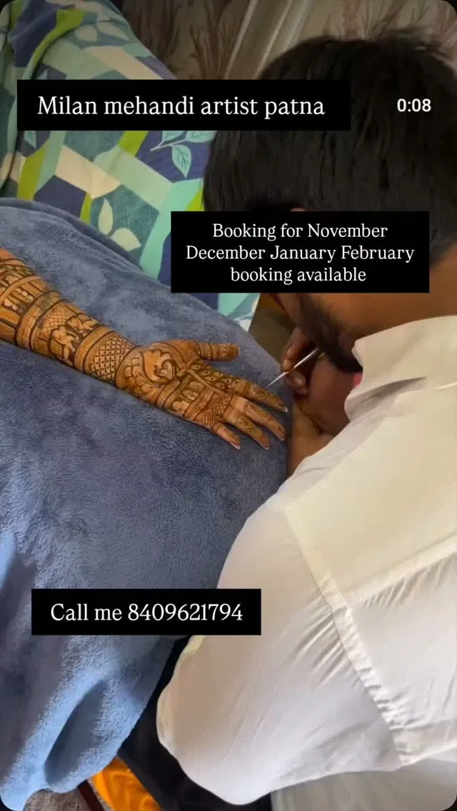 Front Hand Mehndi Design