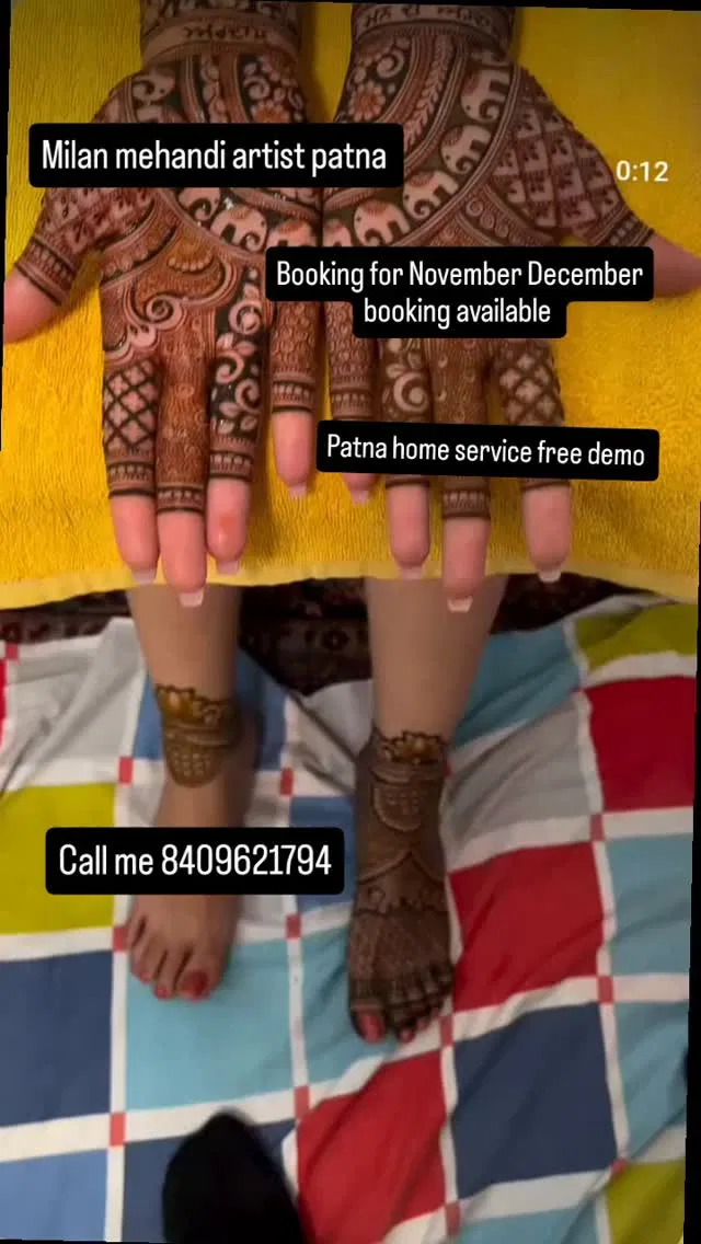 Front Hand Mehndi Design (2)