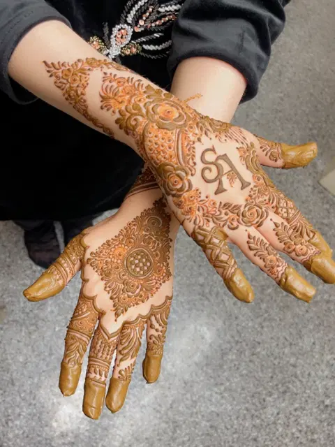 bridal mehndi design