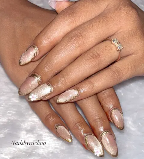 simple finger mehndi design