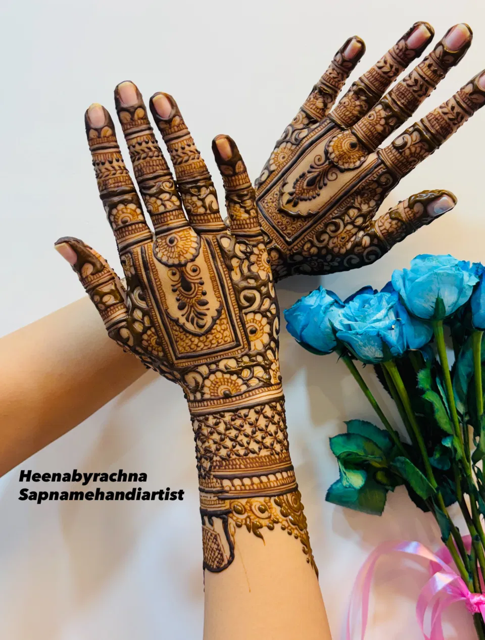 Bridal Full Hand Mehndi Design