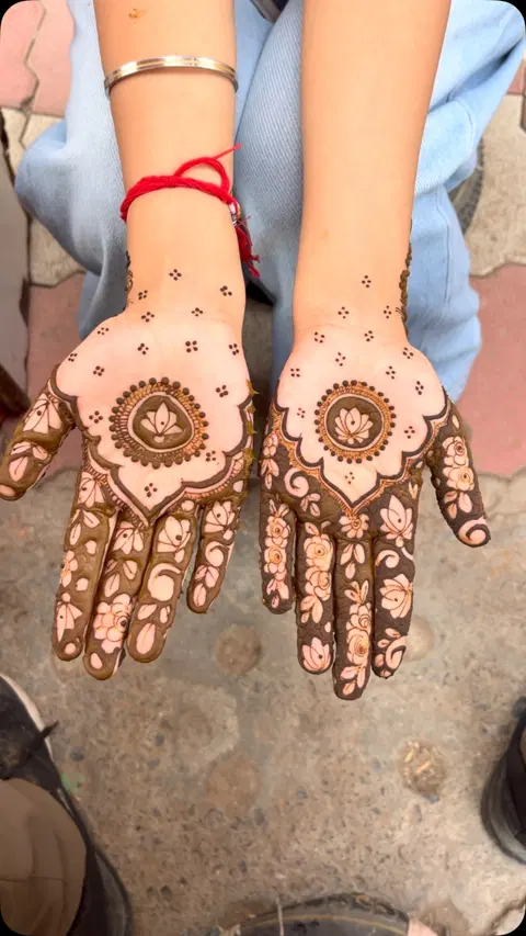 simple mehndi design
