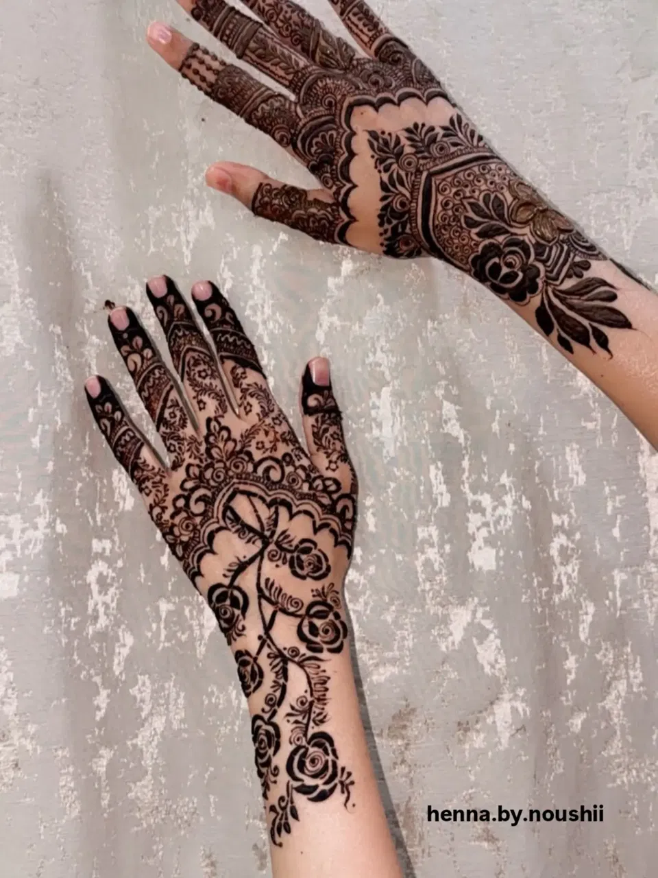 Arabic Front Hand Mehndi Design with Jaal