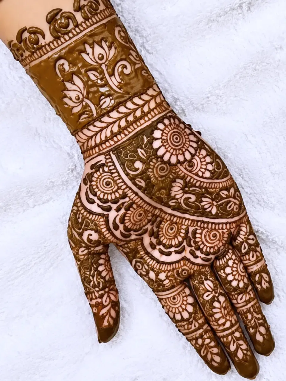 Full Hand Mehndi Design
