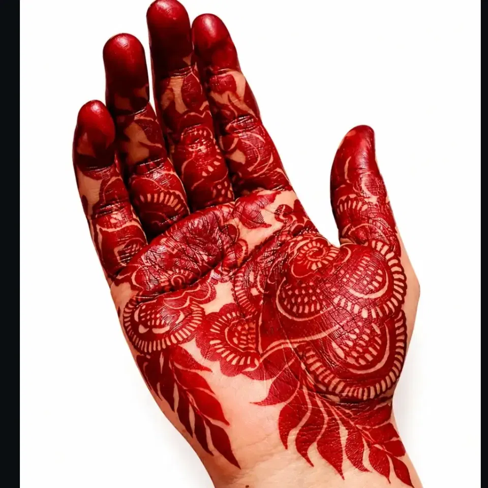 Bridal Full Hand Mehndi Design