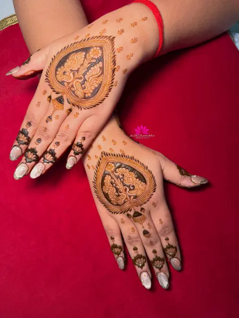 simple mehndi design