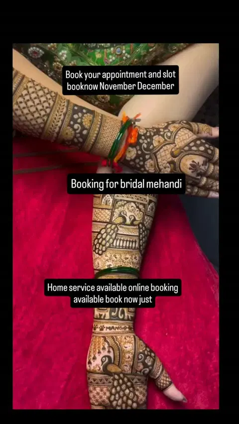 full hand mehndi design