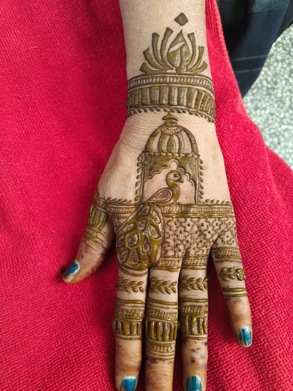 Full Hand Mehndi Design