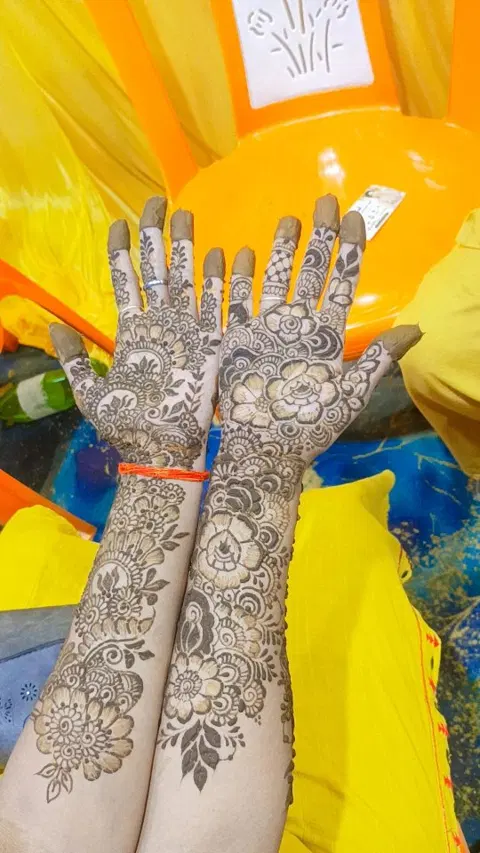 bridal mehndi design