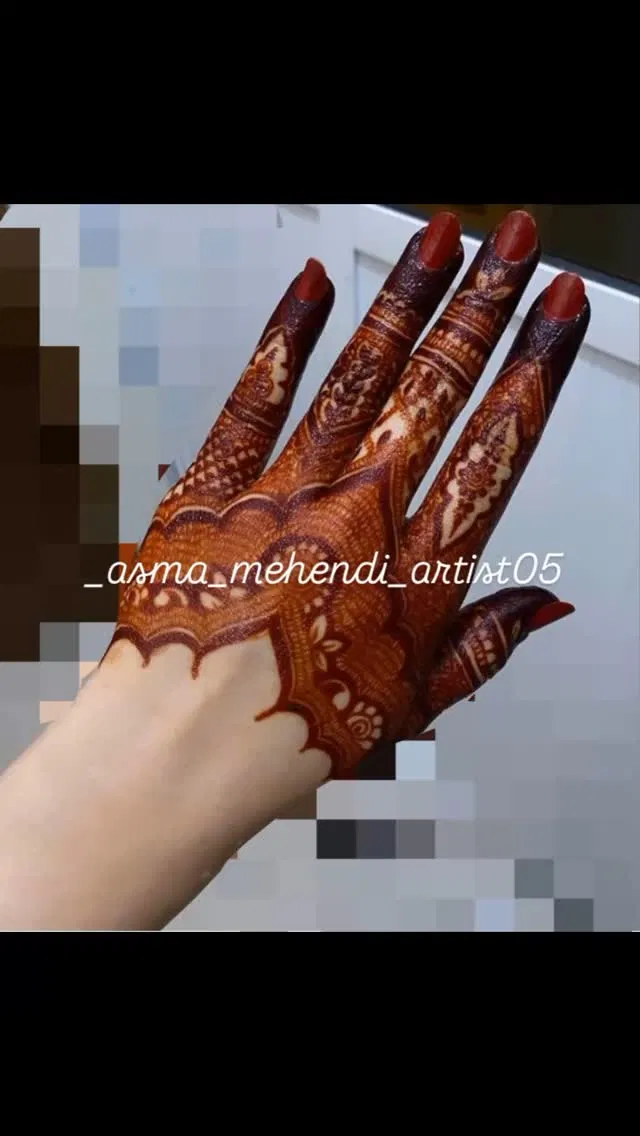 Finger Mehndi Design