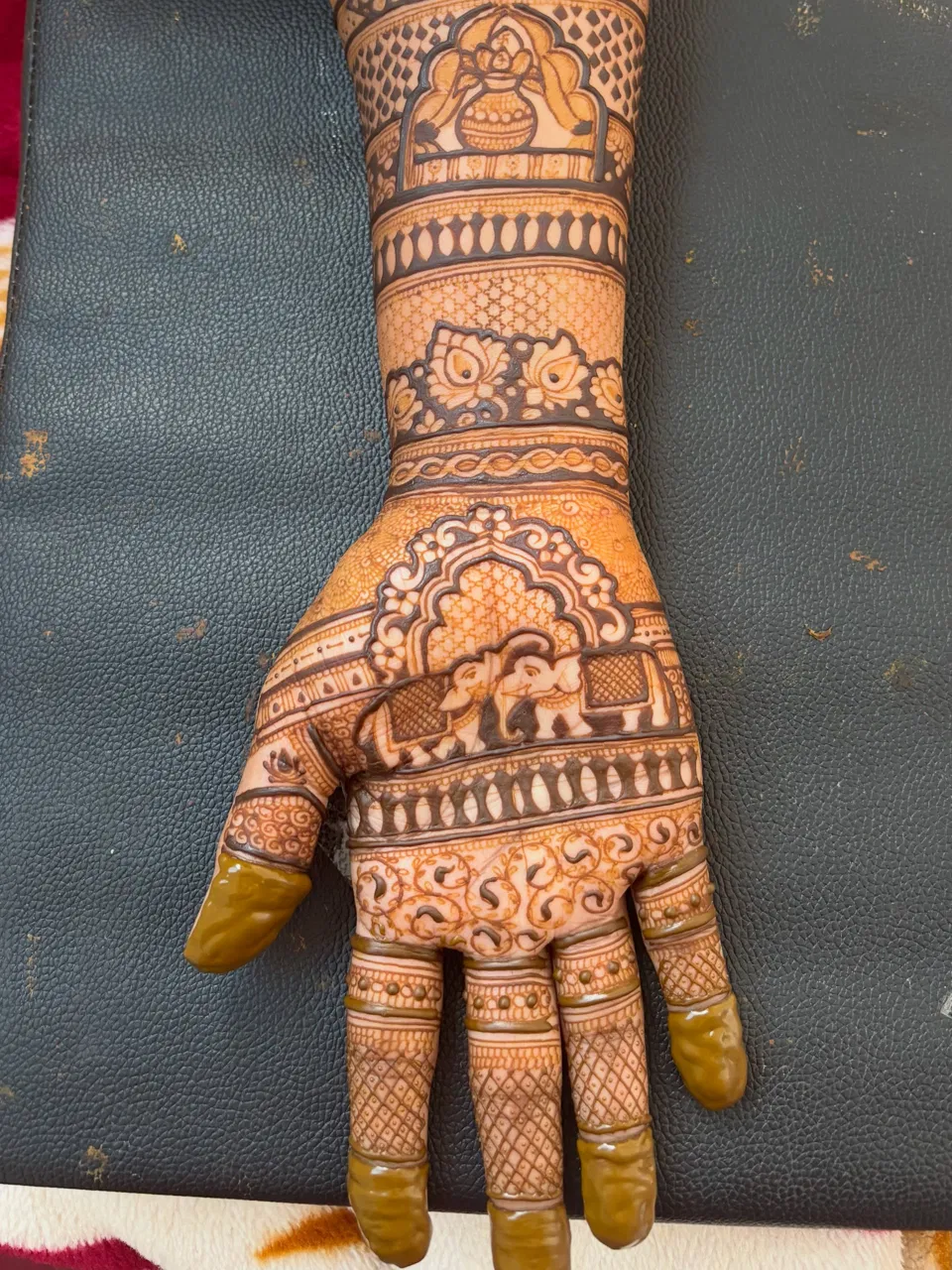 Full Hand Mehndi Design