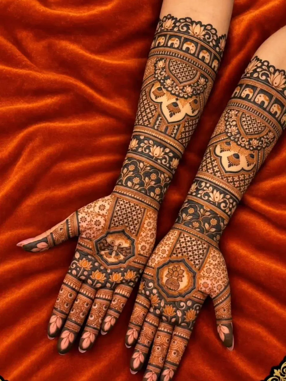 Front Hand Mehndi Design