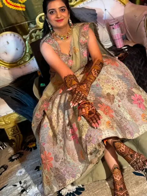 bridal mehndi design