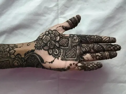 arabic bridal full hand mehndi design
