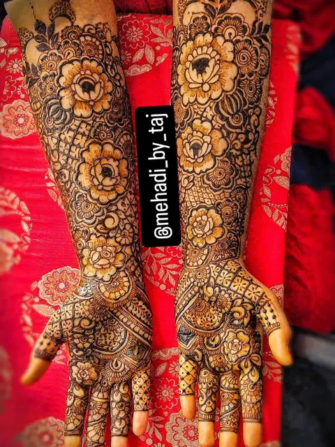 foot mehndi design