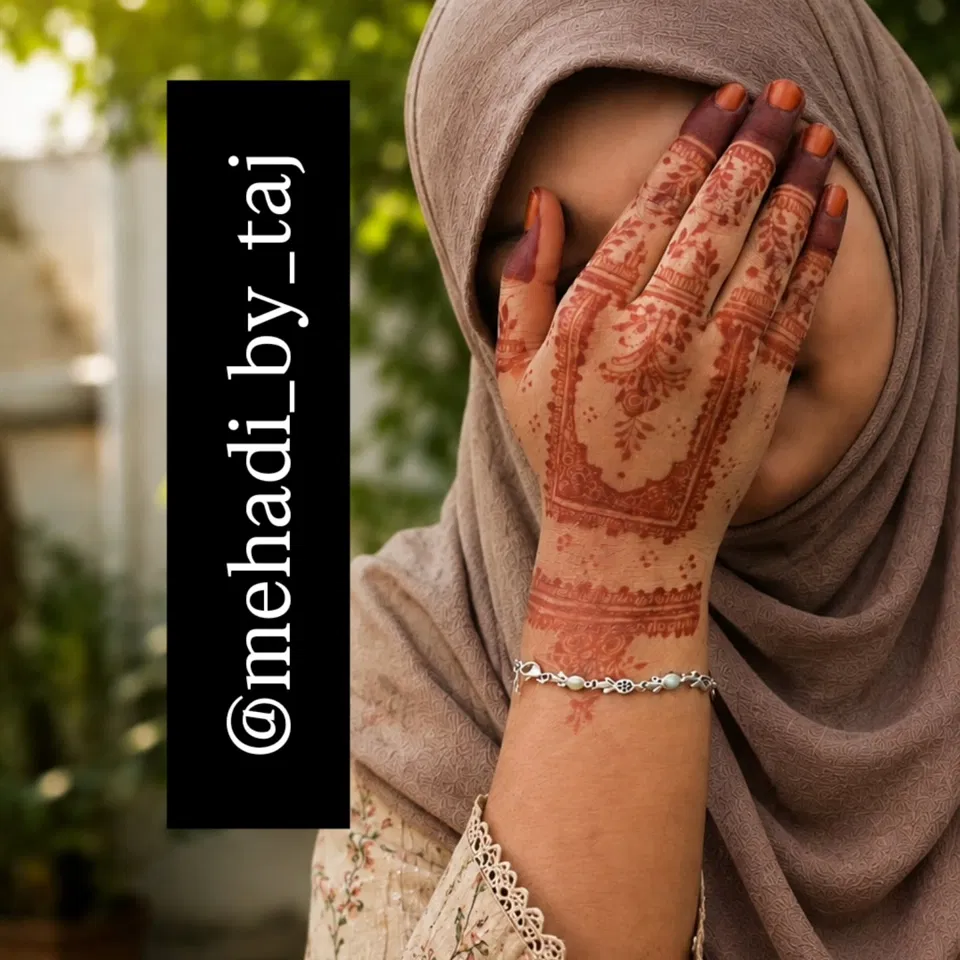 Simple Back Hand Mehndi Design
