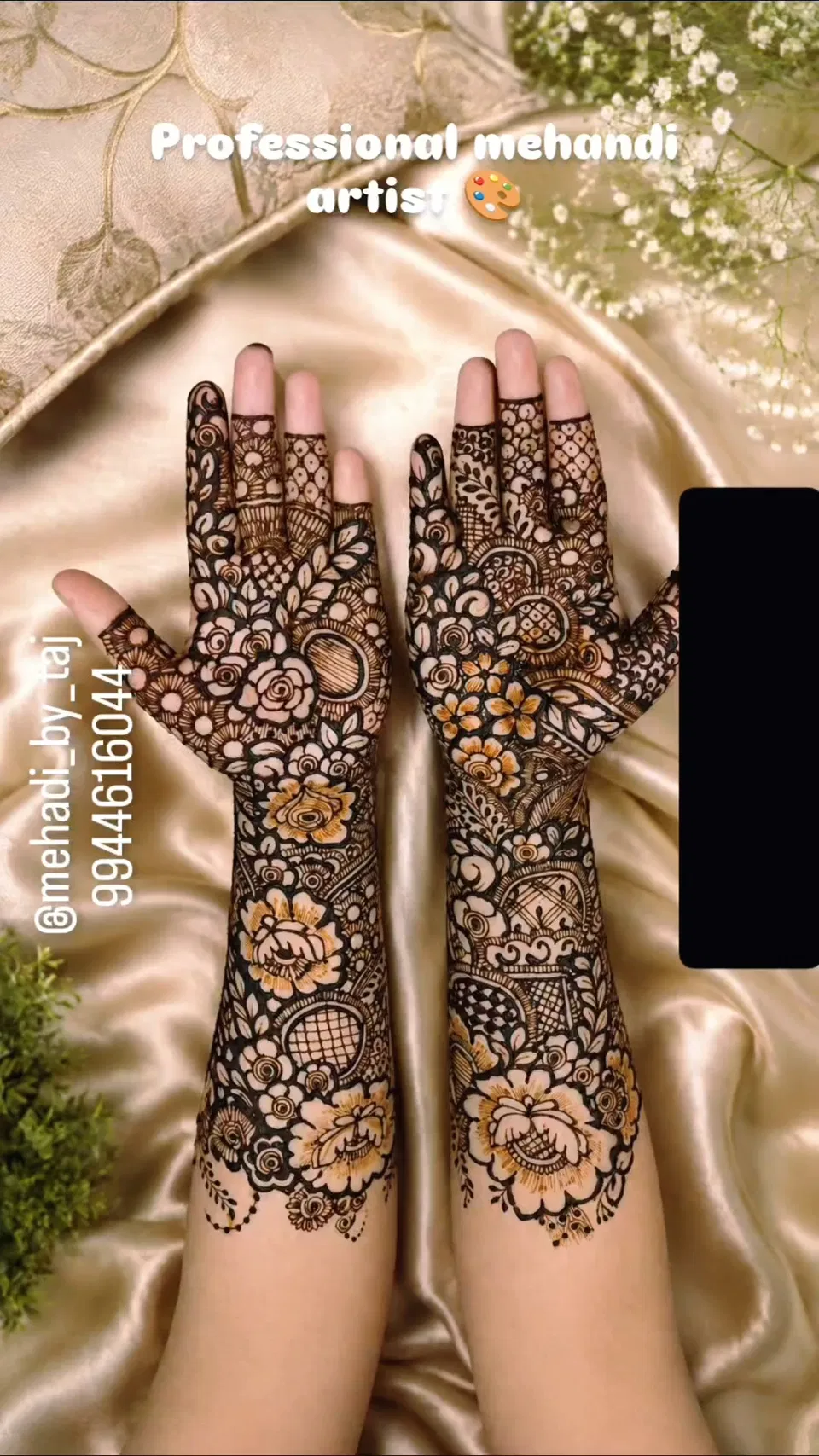 Back Hand Mehndi Design
