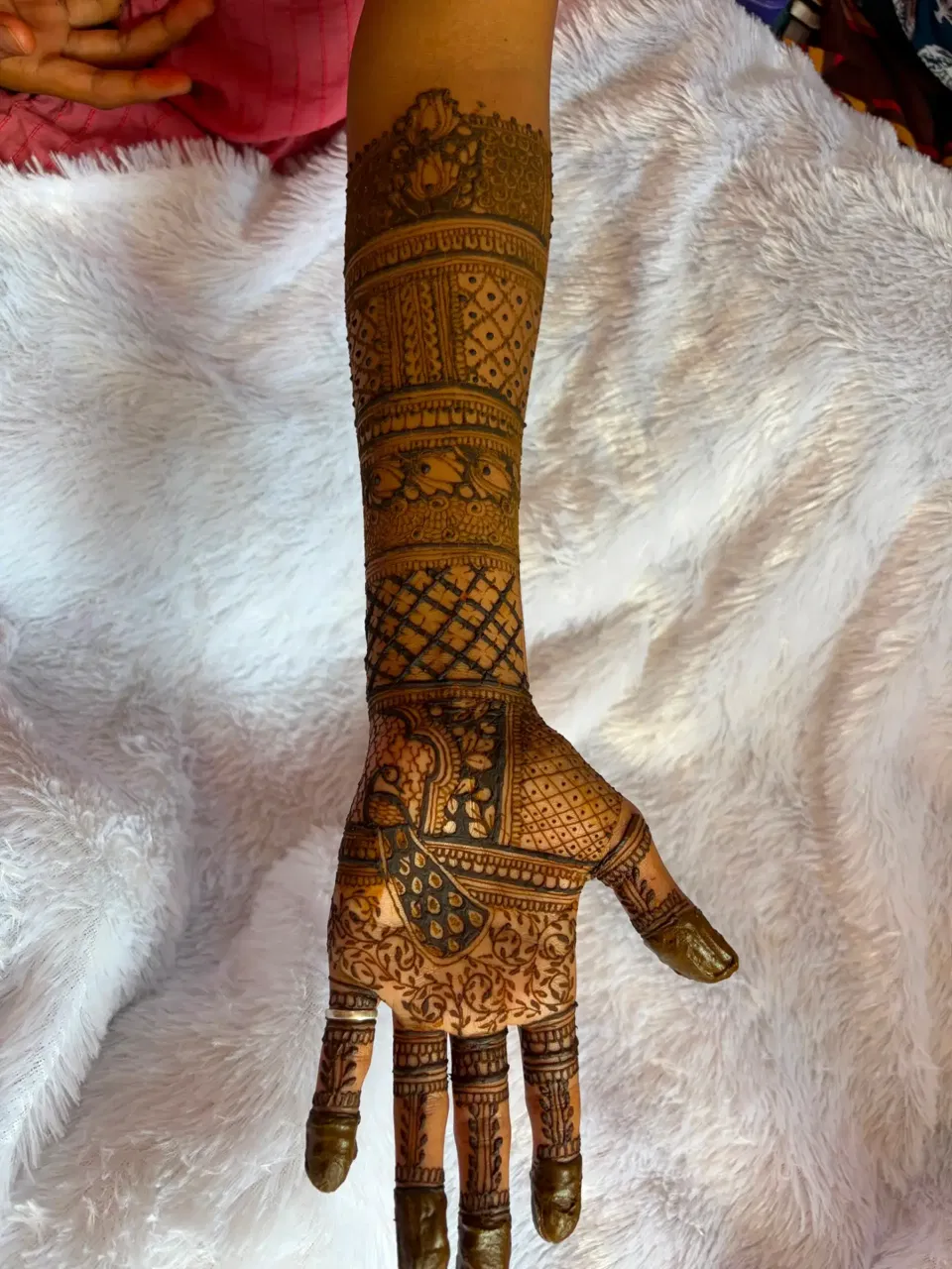 Front Hand Mehndi Design (3)